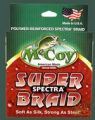 Шнур McCoy Super Spectra Braid Зеленый "Mean Green" 10 Lb, 14 кг, 0,18-0,20 мм, 138 м (150yd)